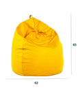 immagine-3-king-collection-pouf-a-sacco-in-nylon-65x62cm-giallo-ean-8023755045937