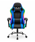 nexor sedia gaming ergonomica con luci rgb e cuscino lombare massaggiante poltrona ufficio reclinabile con telecomando ean 8056819078855