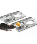 pestshield set 2 trappole per topi in metallo ean 5050375050389