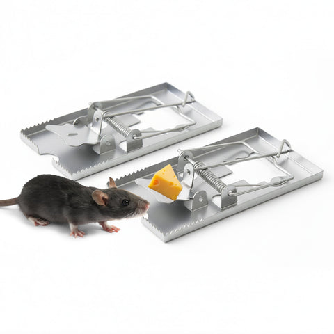 pestshield set 2 trappole per topi in metallo ean 5050375050389