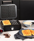 immagine-3-princess-piastra-per-waffle-antiaderente-con-piedini-antiscivolo-1500w-nero-ean-8713016100030