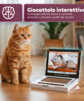 puppy lovers graffiatoio interattivo per gatti a forma di pc portatile con giochi inclusi ean 8054806950092