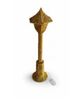saint joy lampione decorativo natalizio 90 cm glitterato con luci led 3 colori ean 8056819079357