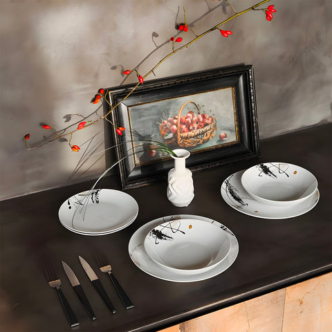 tognana servizio di piatti 18 pezzi in porcellana madison ean 8056444232394