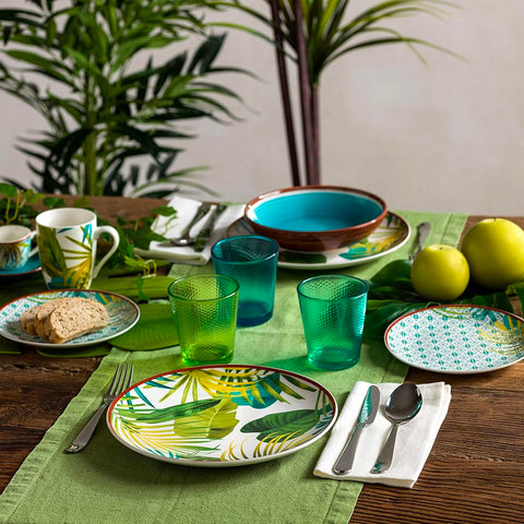 tognana servizio piatti 18 pezzi metropolis jungle ean 8000257961507