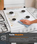 wintem cucina a gas 50x50 cm con forno a gas 49 litri 4 fuochi di diversa potenza valvole di sicurezza e coperchio ean 8056819078930