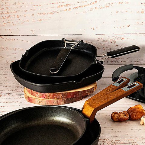 Bistecchiera AETERNUM Petra 3.0 - 28x28 Cm, Funziona Anche Su Induzione | Acciaio Multicolor - Foto 8