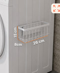avilia home set 2 cestini magnetici multiuso in acciaio organizer portaoggetti salvaspazio a griglia installazione senza fori portata max 5 kg ean 8052879011979