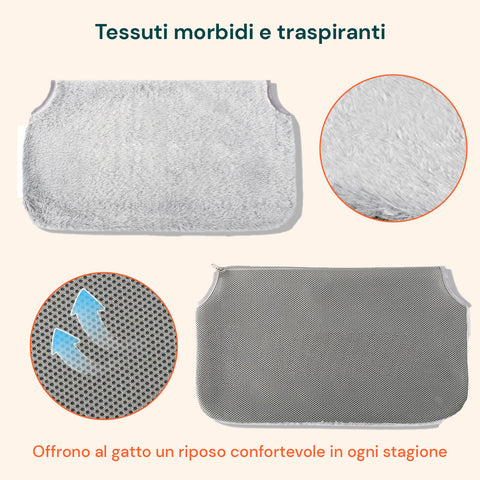 puppy lovers letto da finestra per gatti amaca pieghevole fino a 18kg di portata ean 8054806950214