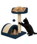 puppy lovers tiragraffi per gatti 50 cm con arco in sisal e gioco pendente ean 8054806950641
