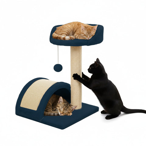 puppy lovers tiragraffi per gatti 50 cm con arco in sisal e gioco pendente ean 8054806950641
