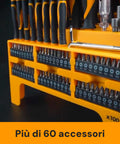 immagine-4-tolsen-set-100-pezzi-attrezzi-da-lavoro-con-cacciaviti-assortiti-inserti-e-bussole-ean-6933528722038