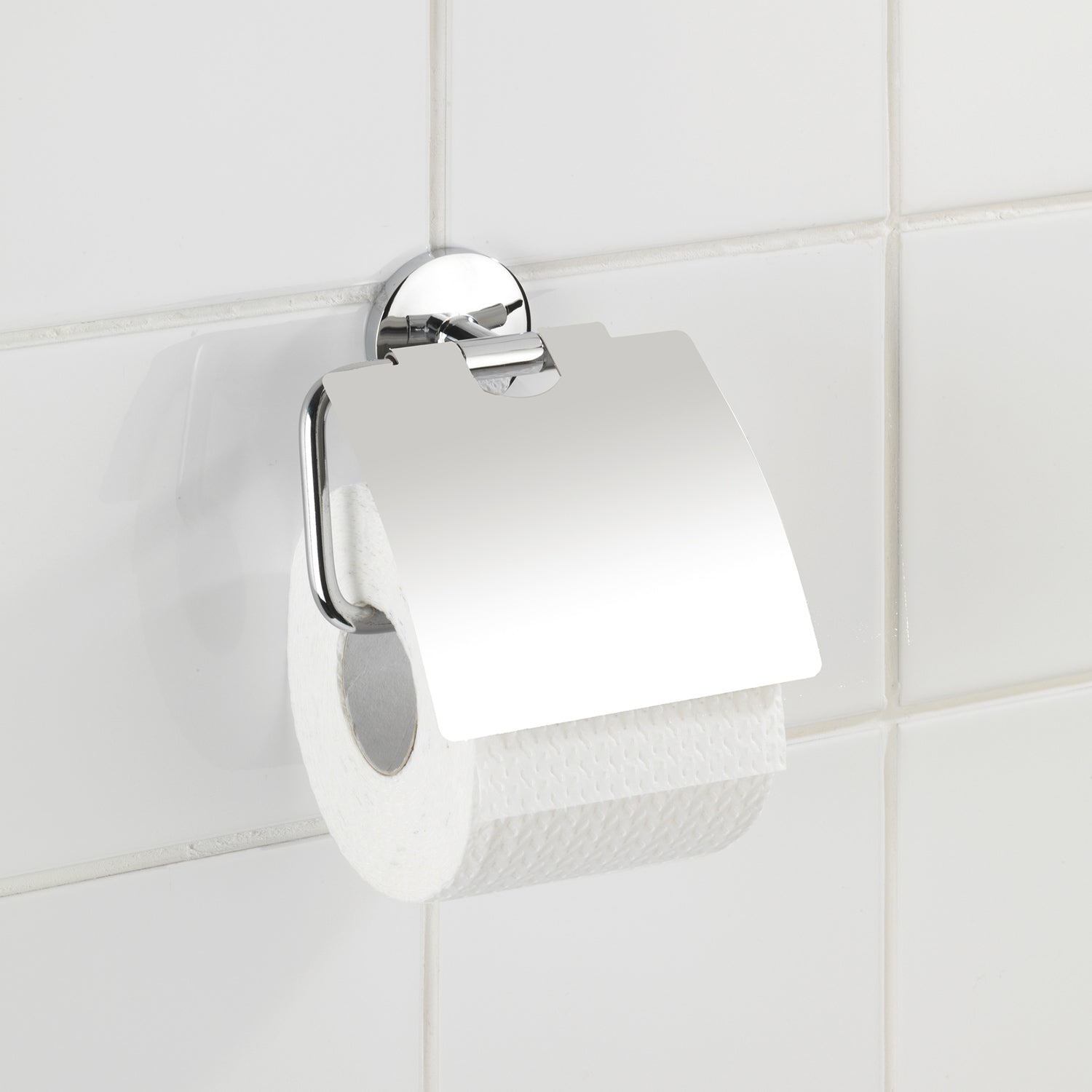 Asta Portarotolo Carta Igienica Di Ricambio A Molla, 2 Pezzi, Bianca, 14,5 Cm, Universale