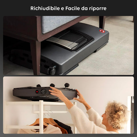 wintem buddy stufa a gas pieghevole potenza 42kw con 3 livelli di riscaldamento ean 8056819043532