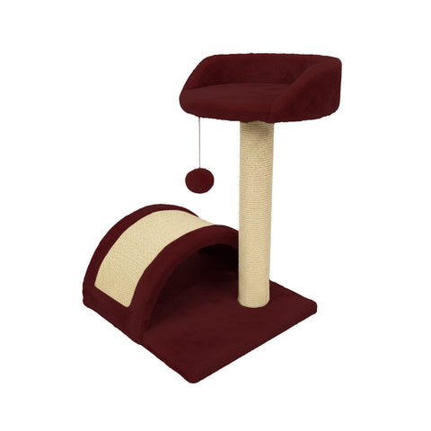 puppy lovers tiragraffi per gatti 50 cm con arco in sisal e gioco pendente ean 8054806950641