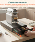 avilia home organizer capsule caffe 1 cassetto nero elegante capienza 50 capsule ean 8052879011023