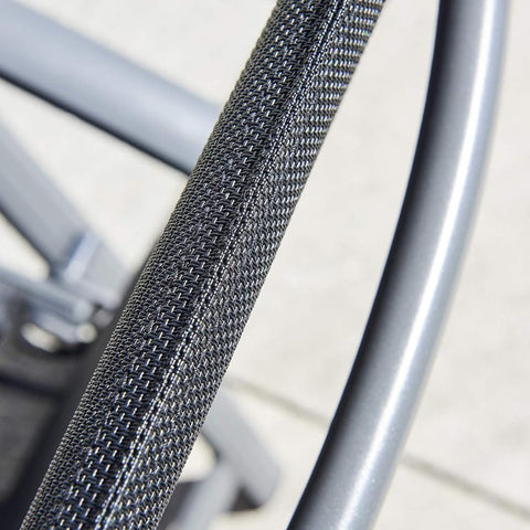 immagine-5-axentia-sedia-pieghevole-con-schienale-regolabile-e-poggiapiedi-in-alluminio-nero-ean-4005437175952