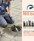 daimann kit sonda spurgo 15 m per idropulitrice con 4 adattatori universali ean 8056590070390