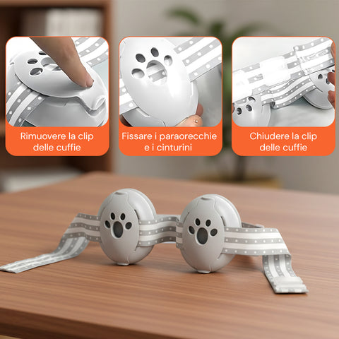 keiki cuffie antirumore per neonati 0 36 mesi e bambini 3 8 anni kit completo 2 in 1 ean 8056590110058