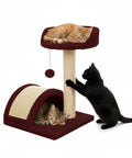puppy lovers tiragraffi per gatti 50 cm con arco in sisal e gioco pendente ean 8054806950641