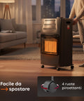 wintem buddy stufa a gas pieghevole potenza 42kw con 3 livelli di riscaldamento ean 8056819043532