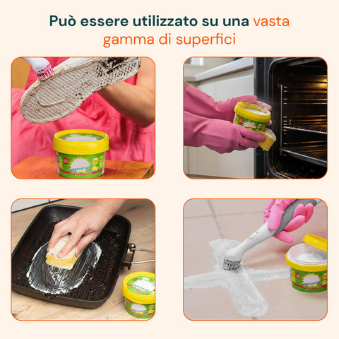 elbow grease pasta detergente multiuso al limone 350ml sgrassa e lucida senza graffiare ean 5053249261607