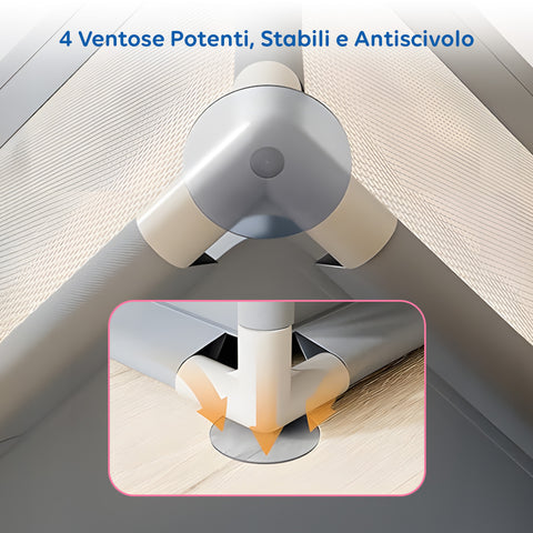 keiki box pieghevole per bambini con 100 palline e 4 anelli area gioco sicura ean 8056590110027