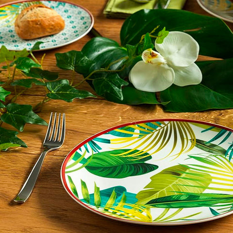 tognana servizio piatti 18 pezzi metropolis jungle ean 8000257961507