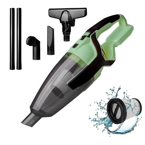 Aspirapolvere A Batteria Con 2 Prolunghe Per Pavimenti 540ml 20v - 230hz