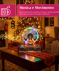saint joy ruota panoramica natalizia joywheel con luci led movimento e musica ean 8050043127433