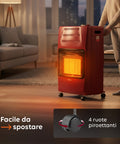wintem buddy stufa a gas pieghevole potenza 42kw con 3 livelli di riscaldamento ean 8052286432039