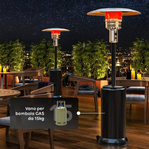 wintem riscaldatore a fungo da esterno ideale per giardini terrazze e locali ean 8052286430578