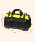 daimann borsa porta attrezzi professionale con base rigida e tessuto oxford ean 8056590070338