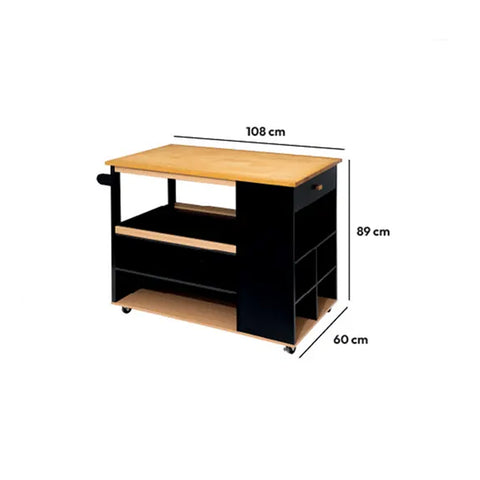 immagine-8-five-simply-smart-isola-per-cucina-con-ruote-in-legno-e-mdf-nero-108x60cm-ean-3560237595030