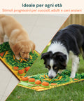 puppy lovers gioco olfattivo per cani tappeto interattivo 79x485 cm facile da pulire ean 8054806950207