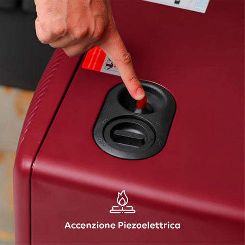 wintem buddy stufa a gas pieghevole potenza 42kw con 3 livelli di riscaldamento ean 8052286432039