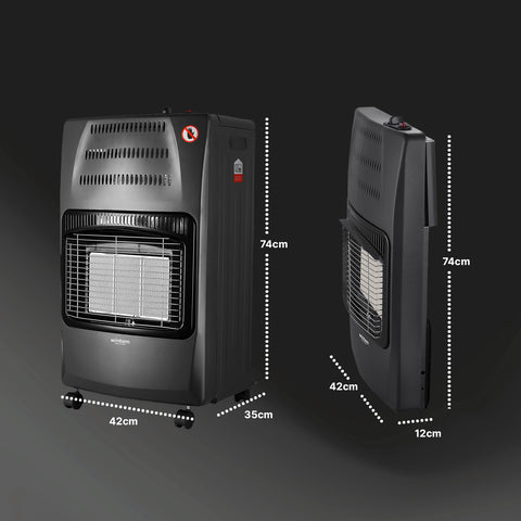 wintem buddy stufa a gas pieghevole potenza 42kw con 3 livelli di riscaldamento ean 8056819043532