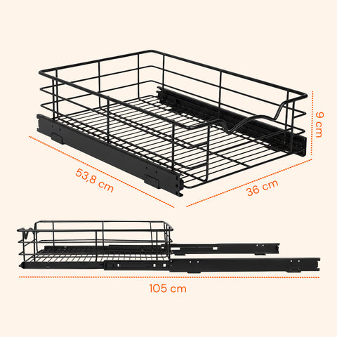 avilia home cestello estraibile cucina per dispensa e sottolavello in metallo ean 8052879011085