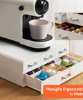 avilia home organizer per cialde e capsule caffe 4 cassetti design salvaspazio ean 8052879010583