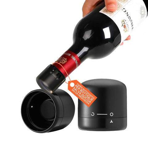 avilia set 3 tappi per bottiglie di vino conservazione sottovuoto facile e sicura ean 8052879010187