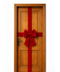 saint joy fiocco natalizio xxl effetto velluto con nastro decorativo 430x200 cm ean 8050043128119