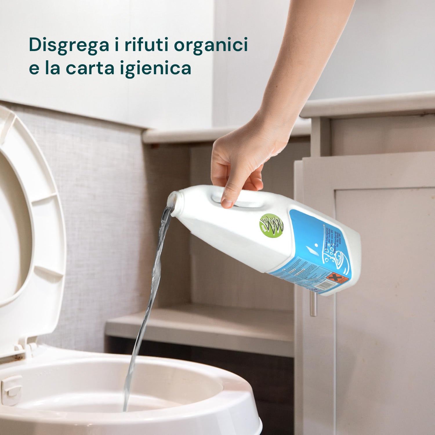 Liquido Disgregante Per Serbatoi Acque Nere 2l