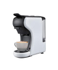 Macchina caffè Grace 1450W per capsule e cialde con serbatoio 0,6L bianca, design compatto ed elegante per cucina