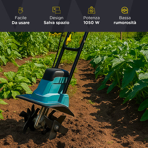 Elettrozappa Richiudibile 1050W 36cm