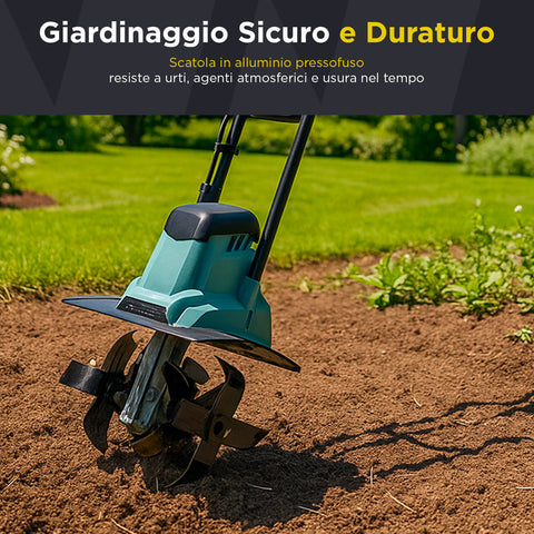 Elettrozappa Richiudibile 1050W 36cm