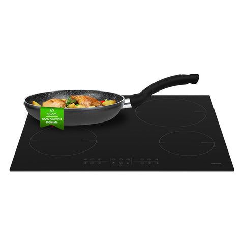 Padella Antiaderente Effetto Pietra in Alluminio – Ø16/18/26 cm