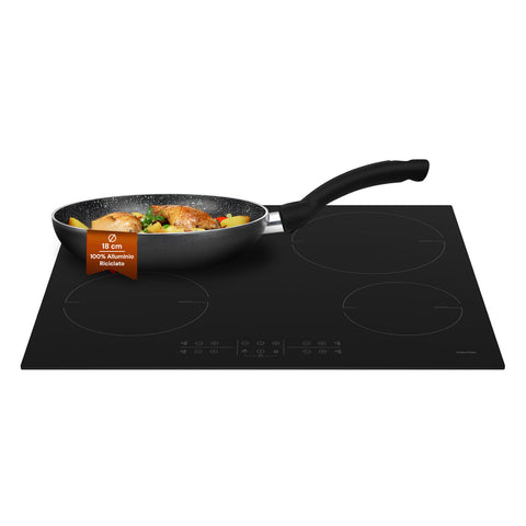 Padella Antiaderente Effetto Pietra in Alluminio – Ø16/18/26 cm