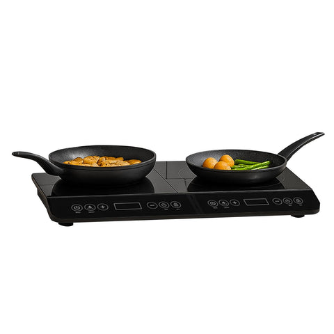 Piastra Doppia a Induzione 3500W con Comandi Touch e Timer 4 Ore LED Touch