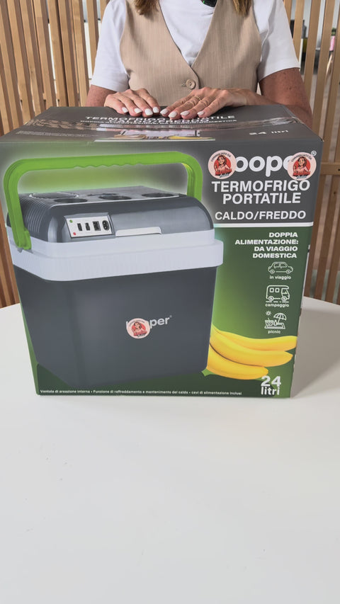 Termofrigo Portatile 24L Caldo/Freddo ECO System con Doppia Alimentazione