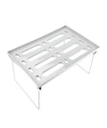 Avilia Set 3 Scaffali Richiudibili Salvaspazio Multiuso Design Compatto e Pieghevole Bianco Ean 8056819050189